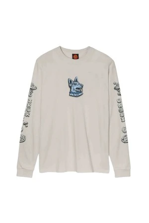 Santa Cruz Μακρυμάνικη Μπλούζα Winkowski Dog - Off White