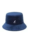 KANGOL Plush Wave Puff Unisex Bucket Hat - Blue