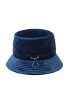 KANGOL Plush Wave Puff Unisex Bucket Hat - Blue