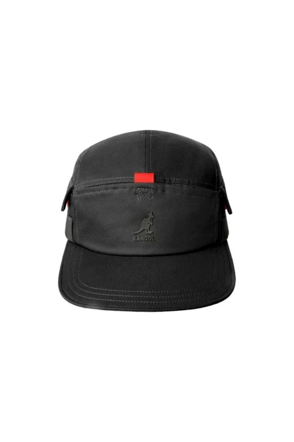 KANGOL Καπέλα EASY CARRY 5 PANEL - BLACK