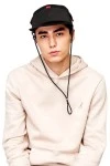 KANGOL Καπέλα EASY CARRY 5 PANEL - BLACK