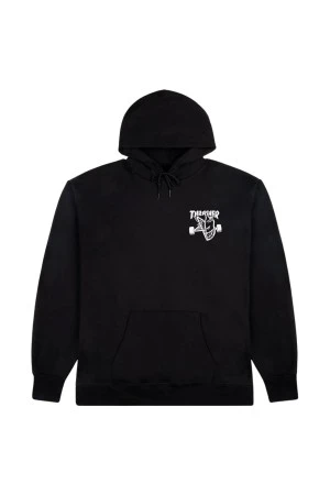 Thrasher x Spitfire Φούτερ Classic Swirl - Μαύρο