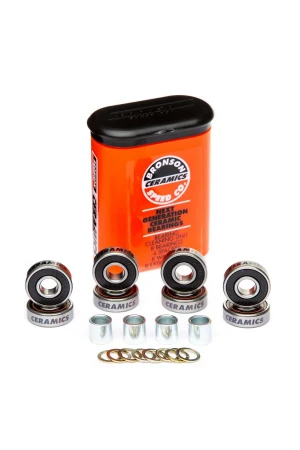BRONSON SPEED CO Ρουλεμάν Ceramic Orange - Πορτοκαλί