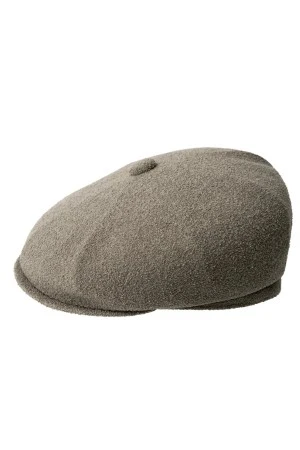 KANGOL Καπέλα BERMUDA HAWKER - WARM GREY