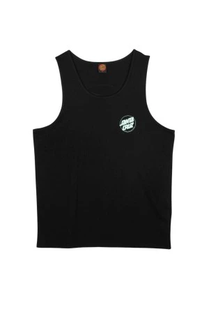 Santa Cruz Partial Dot Men's Tank Top - Black