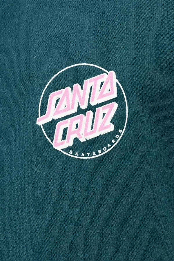 Santa Cruz Partial Dot Men's Tank Top - Teal