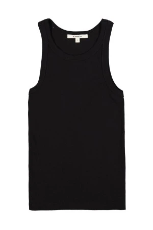 GARCIA Z0059 Γυναικείο Αμάνικο Top Μαύρο