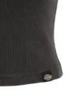 Dickies Plentywood Γυναικεία Αμάνικη Μπλούζα - Μαύρο