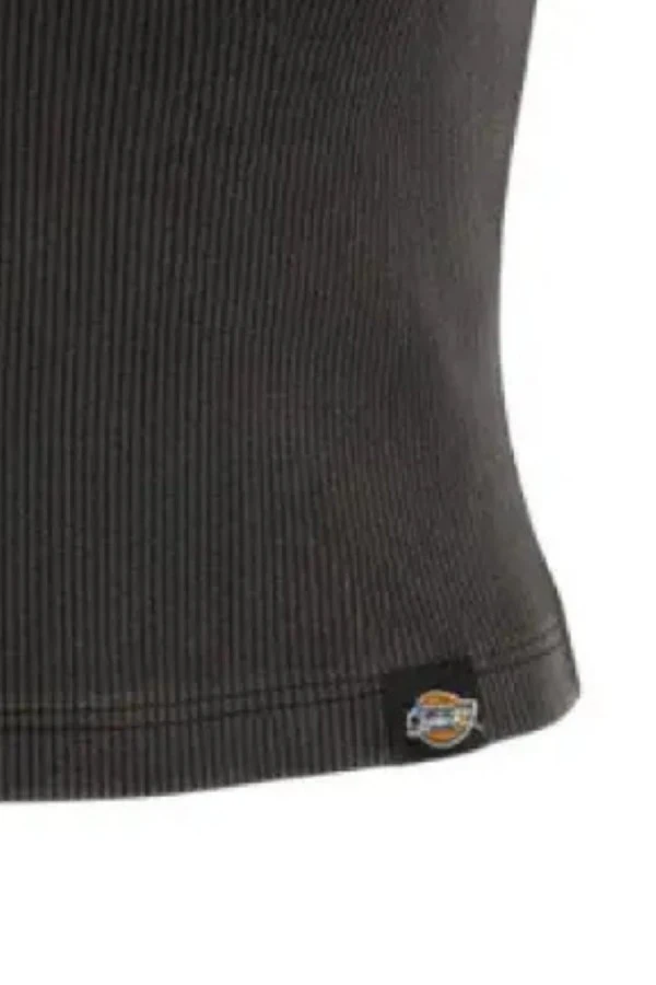 Dickies Plentywood Γυναικεία Αμάνικη Μπλούζα - Μαύρο