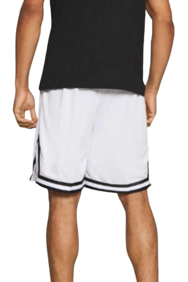 Karl Kani Ανδρική Basketball Βερμούδα  SIGNATURE MESH SHORTS- Λευκή