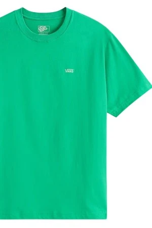 Vans Left Chest II Ανδρικό T-Shirt Loose Fit - Πράσινο