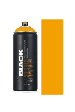 MONTANA CANS SPRAY CANS BLACK 400ML YELLOW COLORS - YELLOW-1045