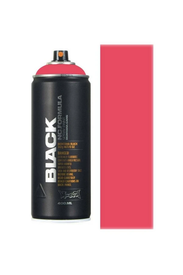 MONTANA CANS SPRAY CANS BLACK 400ML PINK COLORS - PINK