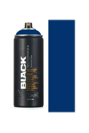 MONTANA CANS SPRAY CANS BLACK 400ML BLUE COLORS - DARK BLUE