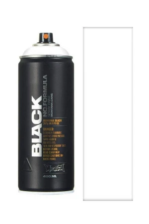 MONTANA CANS SPRAY CANS BLACK 400ML SNOW WHITE - WHITE