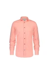 A FISH NAMED FRED Πουκάμισα Shirt linen orange - ORANGE