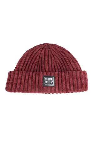 HOMEBOY Σκούφοι AHOY Beanie - ΜΠΟΡΝΤΟ