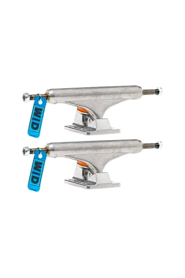 INDEPENDENT Skateboard TRUCKS INDY MID TRUCKS POLISHED - SILVER
