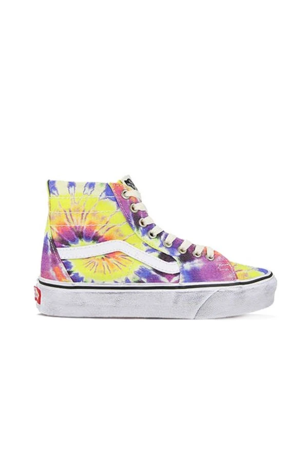 VANS Μπότες- Μποτάκια UA SK8-Hi Tapered (Washed) tie dye/true white - ΠΟΛΥΧΡΩΜΟ