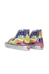 VANS Μπότες- Μποτάκια UA SK8-Hi Tapered (Washed) tie dye/true white - ΠΟΛΥΧΡΩΜΟ