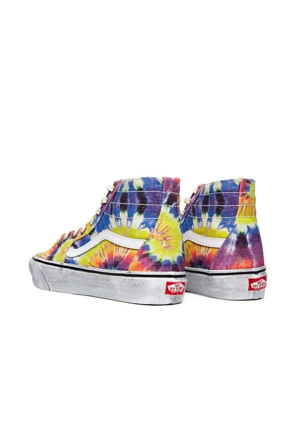 VANS Μπότες- Μποτάκια UA SK8-Hi Tapered (Washed) tie dye/true white - ΠΟΛΥΧΡΩΜΟ