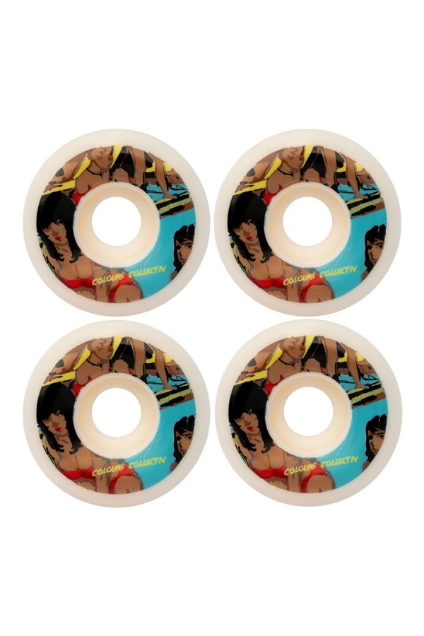 COLOURS Ροδάκια 2D Panda Rachel wheels - MULTI