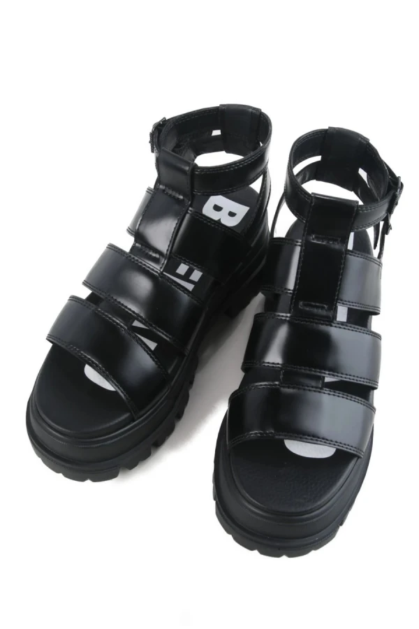 BUFFALO Σανδάλια ASPHA GLD - BLACK