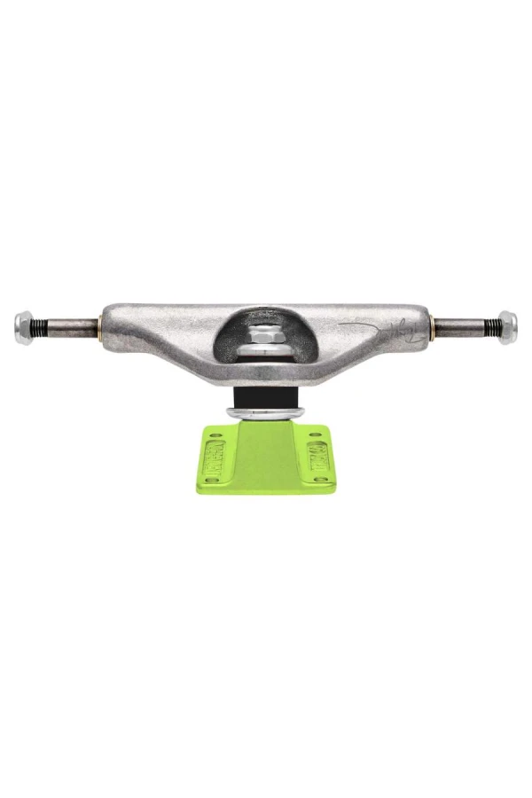 INDEPENDENT Skateboard Trucks 159 Stage 11 Forged Hollow Hawk Transmission Silver Green Standard Trucks - ΑΣΗΜΙ