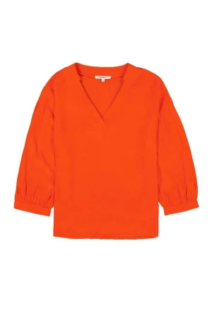 GARCIA γυναικεία μπλούζα N40232_ladies shirt ls - Πορτοκαλί