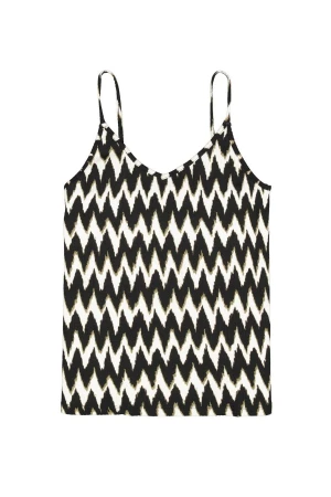 GARCIA γυναικεία μπλούζα O40021_ladies singlet - Μαύρο