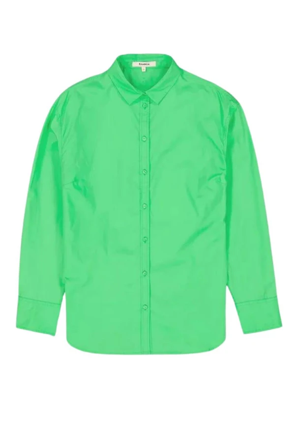 GARCIA ΠΟΥΚΑΜΙΣΑ ΓΥΝΑΙΚΕΙΑ P40231_ladies shirt ls - Πράσινο