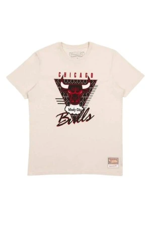 MITCHELL & NESS NOSTALGIA CO. T Shirt NBA Final Seconds Tee - Μπεζ