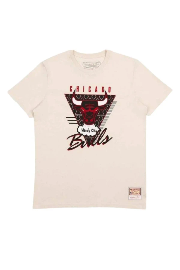 MITCHELL & NESS NOSTALGIA CO. T Shirt NBA Final Seconds Tee - Μπεζ