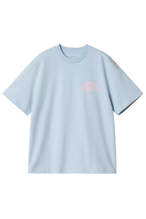 CARHARTT WIP Γυναικείο T-Shirt W S/S Jazzy - ΓΑΛΑΖΙΟ