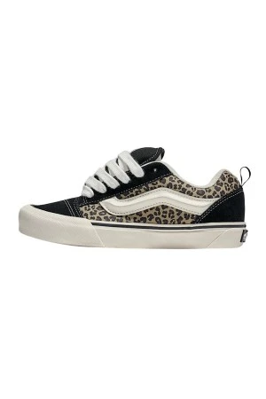 VANS Γυναικεία Sneakers KNU SKOOL - ΜΑΥΡΟ/ΛΕΟΠΑΡΝΤ 