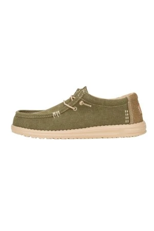 HEYDUDE Ανδρικά Sneakers Wally Workwear - ΠΡΑΣΙΝΟ