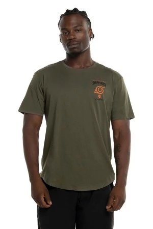 Capslab Naruto Ανδρικό T-Shirt - Χακί