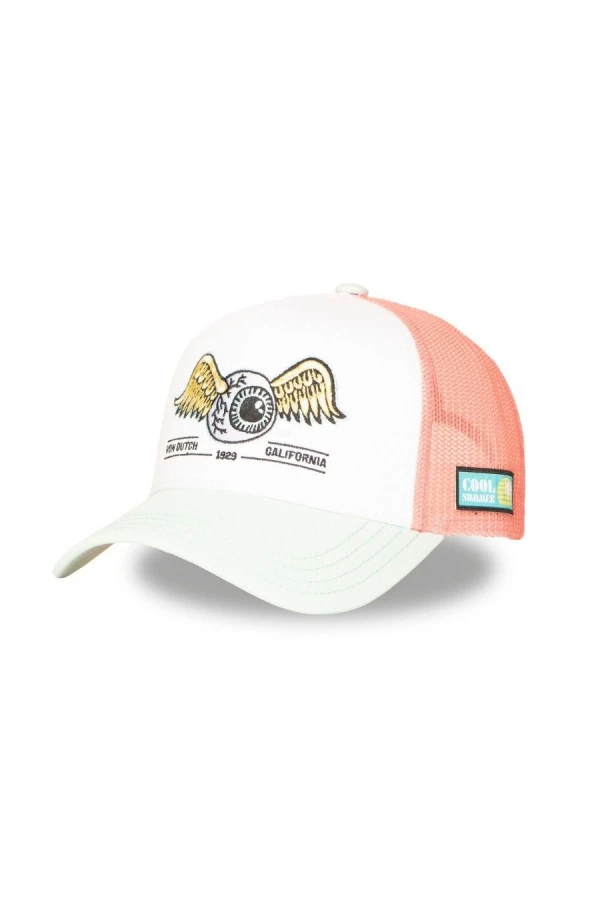 Von Dutch Trucker Καπέλο - Λευκό/Ροζ