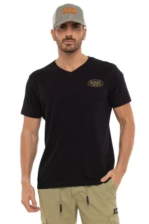 Von Dutch Ανδρικό T-Shirt HOT ROD - Μαύρο 