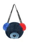MOD WAVE MOVEMENT Τσάντες MWM Teddy Bear Limited Edition Bag 32cm - BLUE