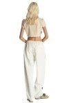 MOD WAVE MOVEMENT Women's Cropped Top - Beige 