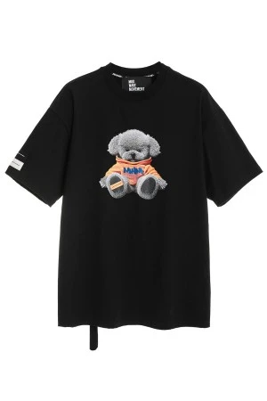 MOD WAVE MOVEMENT Unisex Regular T-Shirt - Μαύρο 