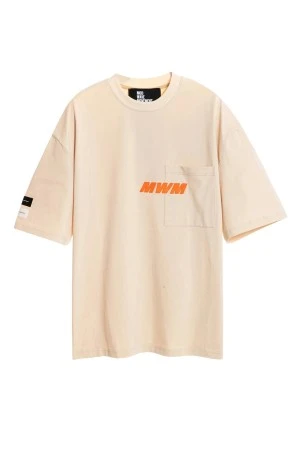 MOD WAVE MOVEMENT Unisex T-Shirt Vanguard Dogs - Μπεζ
