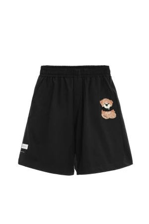 MOD WAVE MOVEMENT Unisex Βερμούδα Teddy Bear - Μαύρη