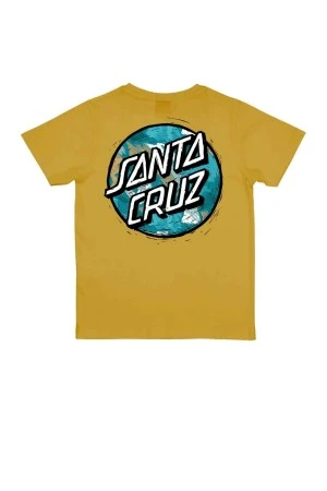 Santa Cruz Kids Opus T-Shirt - Yellow