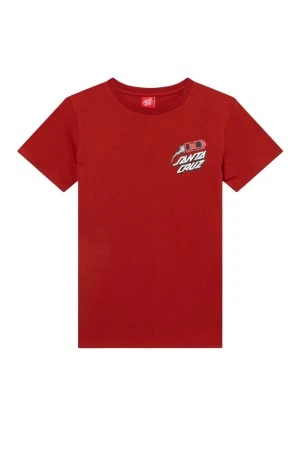 SANTA CRUZ Kids T-Shirt Pit Cruz - Red