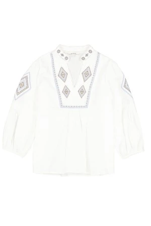 GARCIA Women’s Blouse White Boho
