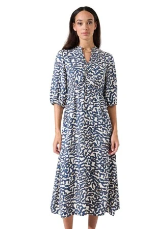 GARCIA Women’s White Printed Dress