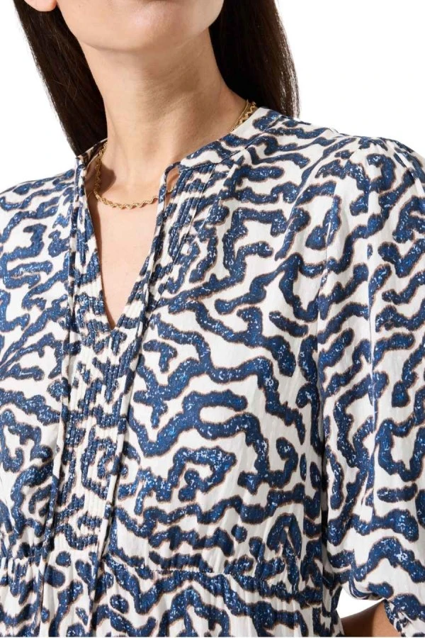 GARCIA Women’s White Printed Dress