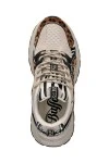 BUFFALO Γυναικεία Sneakers Yuno One - Μπεζ Animal Print